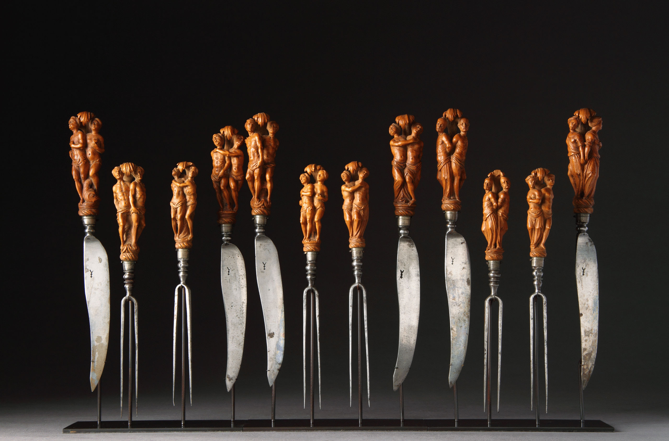 Set of South German Presentation Cutlery